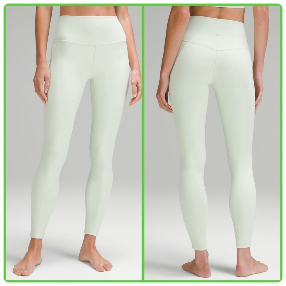 Lululemon Align High-Rise Pant 28" Kohlrabi Green size‎ 14 NWT leggings